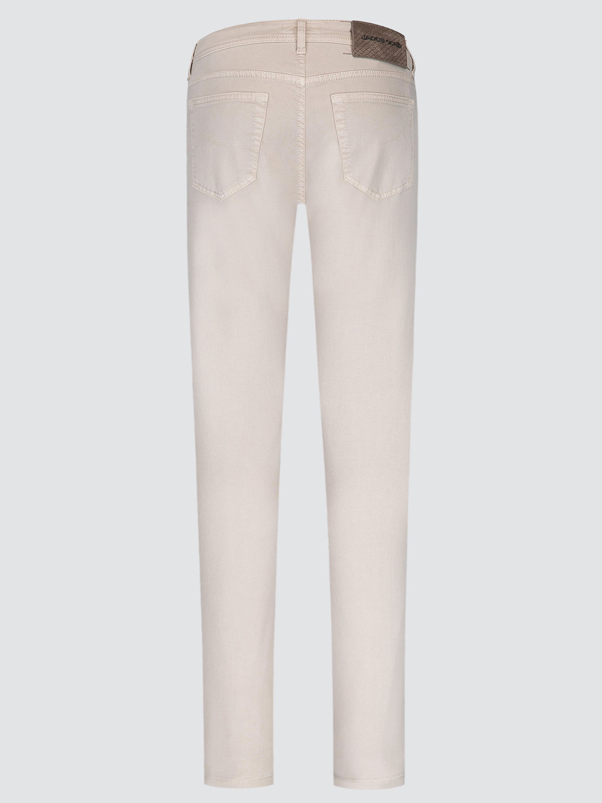 Bard 5 Pockets Pants Light Beige Cotton Lyocell Stretch Twill