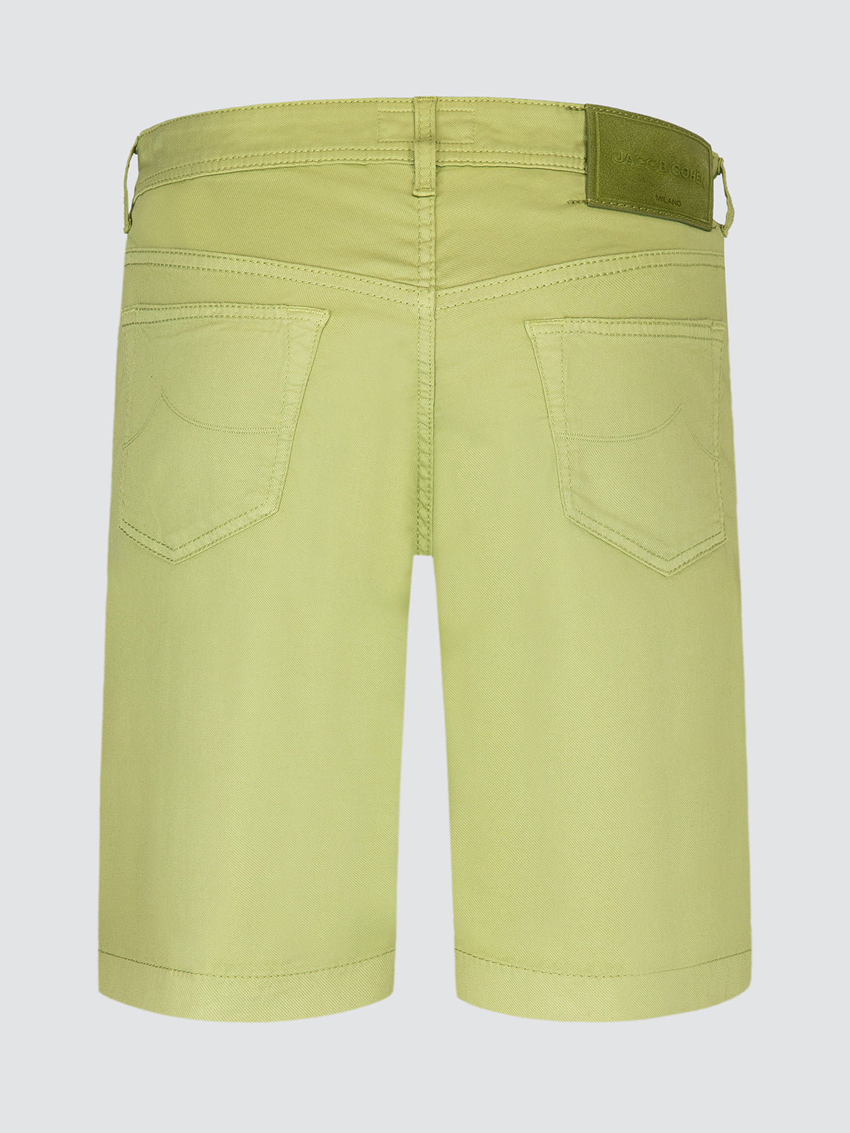 Lou Sage Green Short Cotton Stretch Lyocell