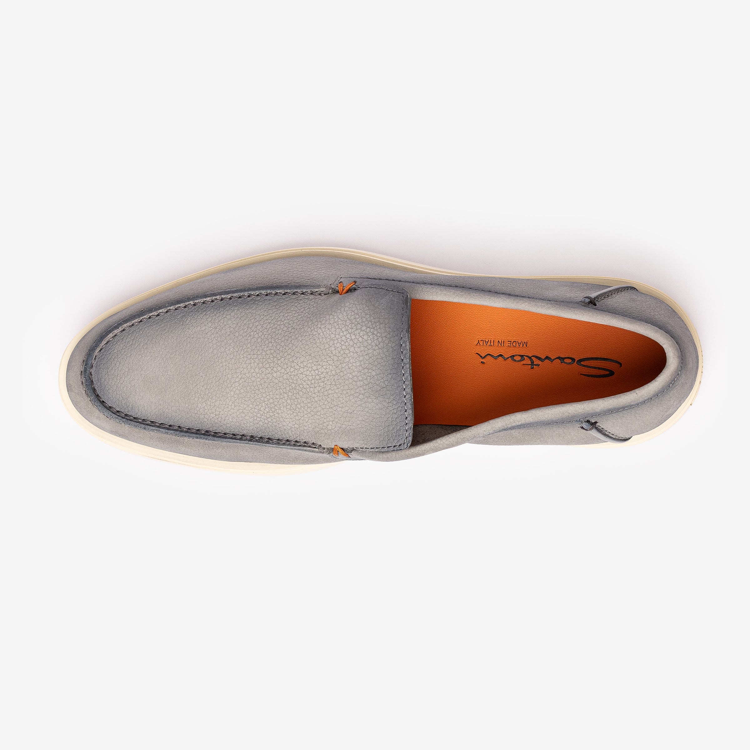 Light Blue Micro Nubuck Loafer