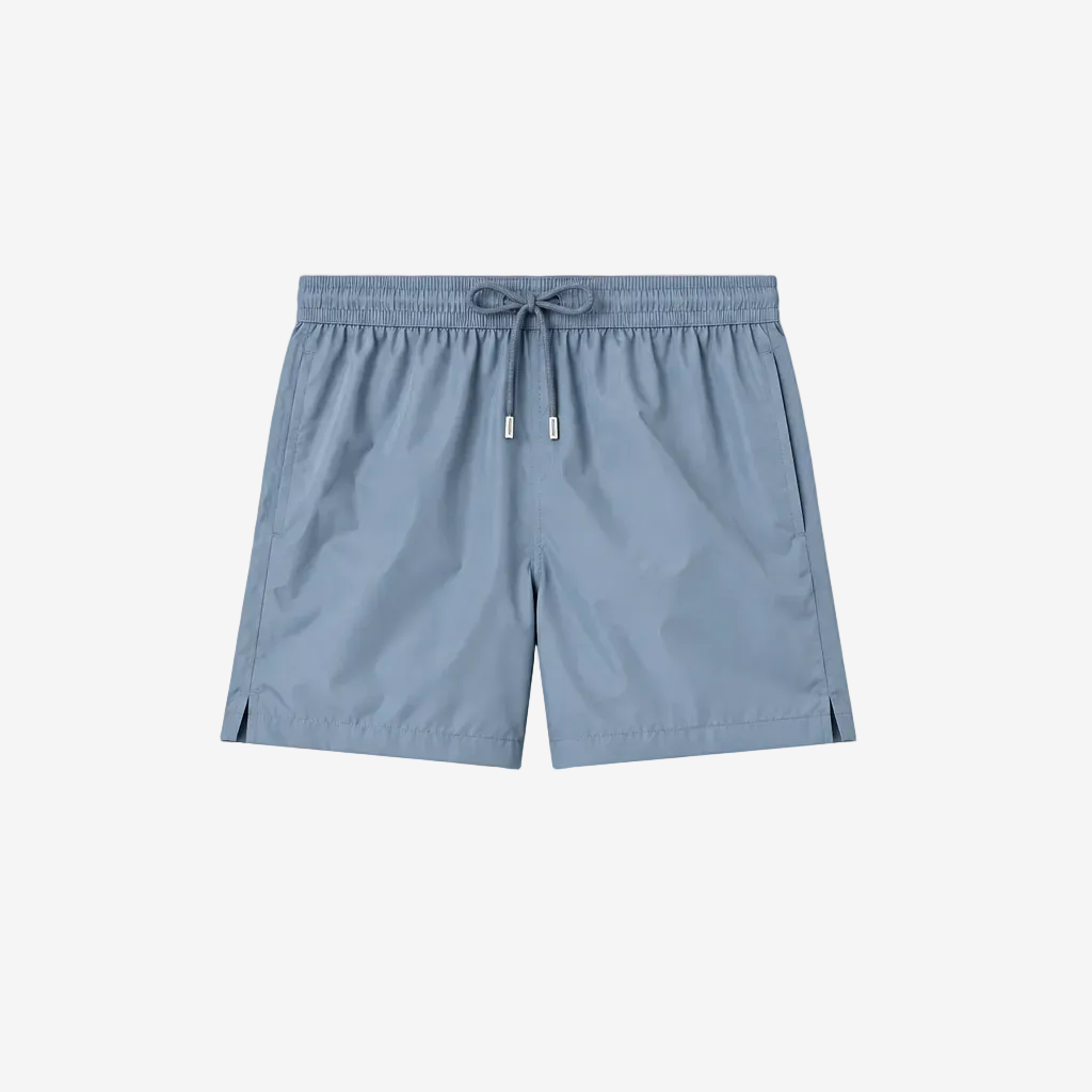 Madeira Mid-Blue Swim Trunks