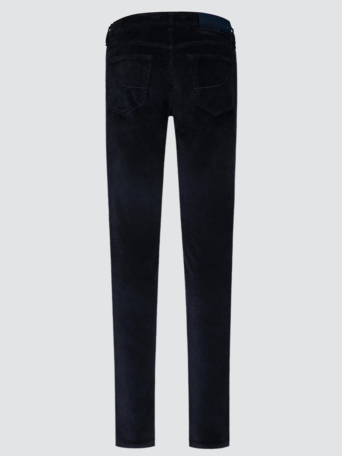 Bard Navy Blue Stretch Cotton Corduroy