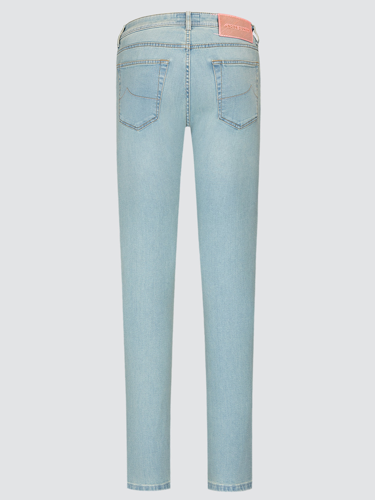Bard Fast Five-Pocket-Jeans aus hellblauem Stretch-Soft-Denim