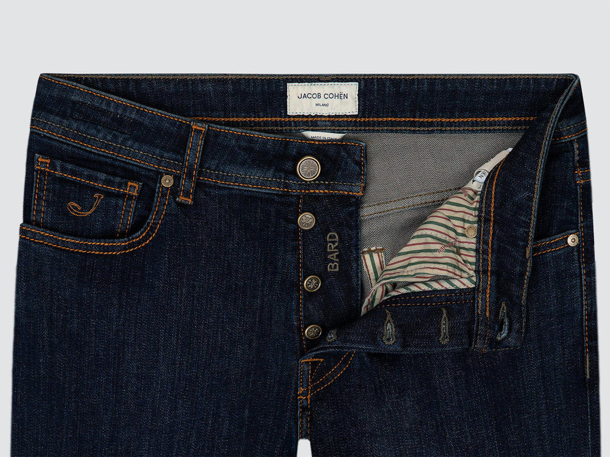 Bard – Comfort-Denim Dunkelblau