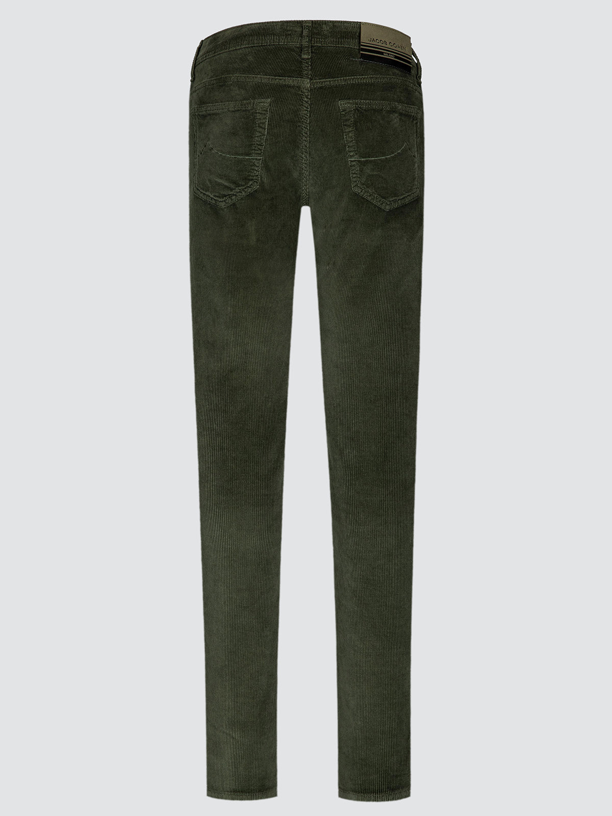 Bard in Olive Green Stretch Cotton Corduroy