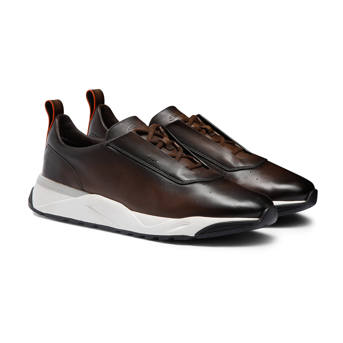 Brown Leather Innova Sneakers