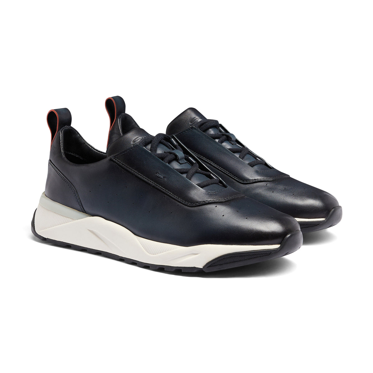 Blue Leather Innova Sneakers