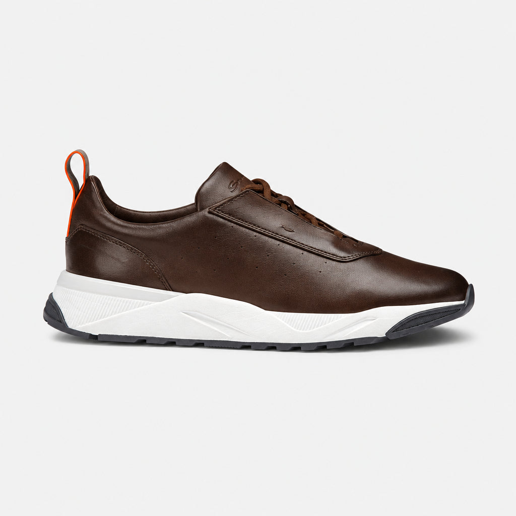 Brown Leather Innova Sneakers