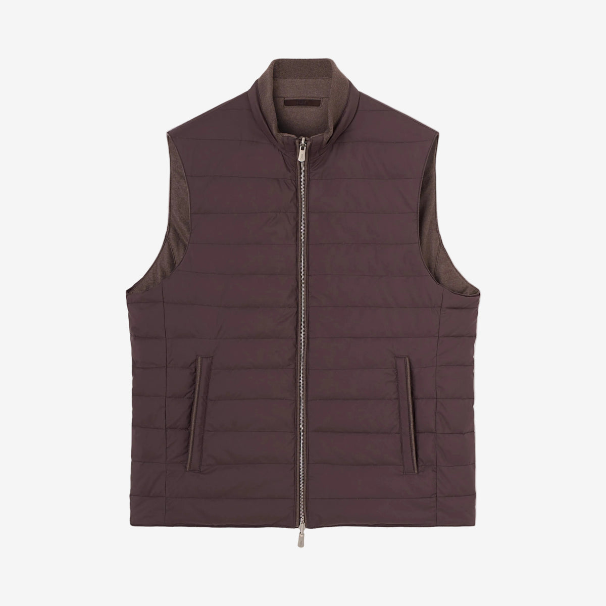 Chocolate Rodeo Airstop and Cashmere Flanel Vest - Reversible