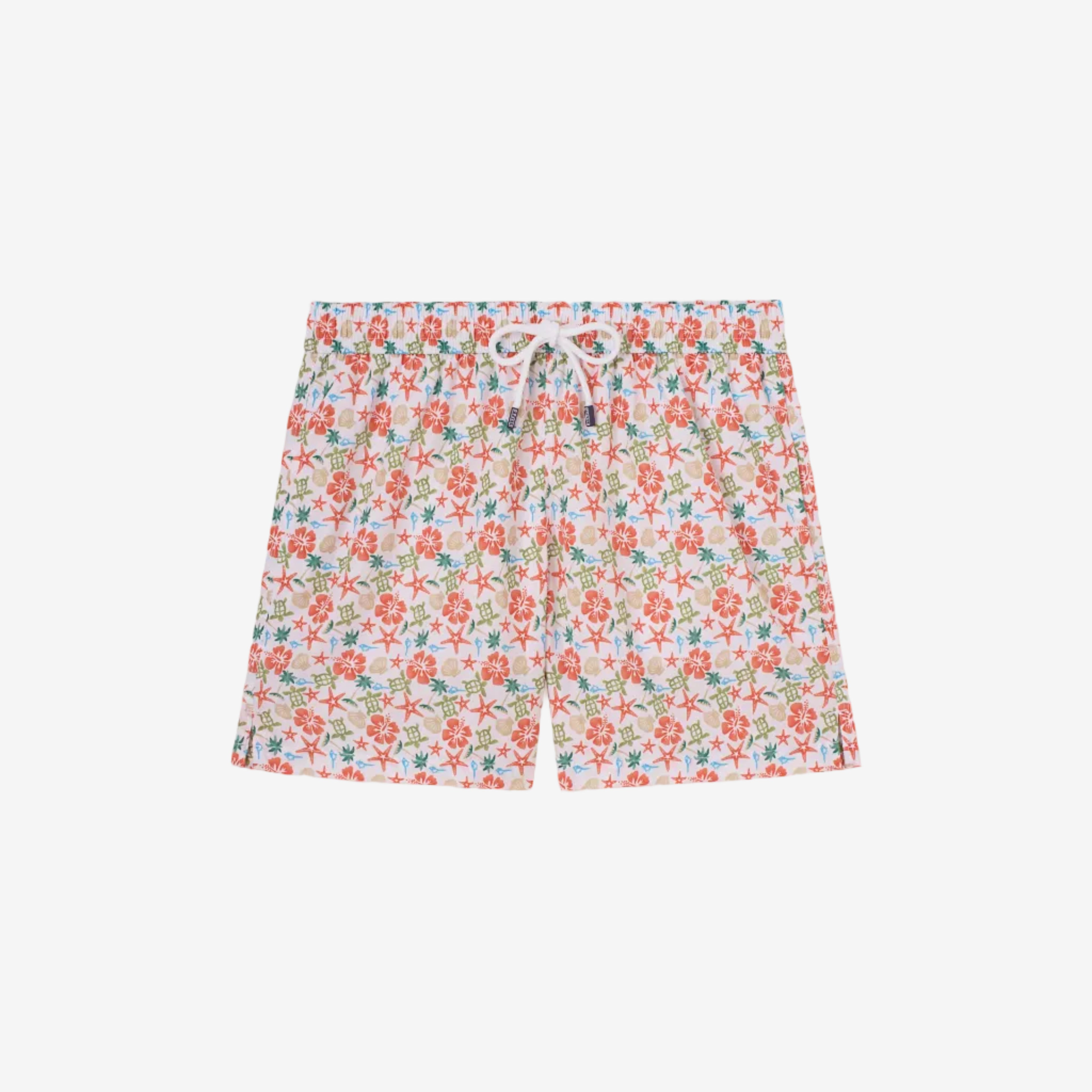 Madeira Sustainable Swim Trunk Hawaii Pattern
