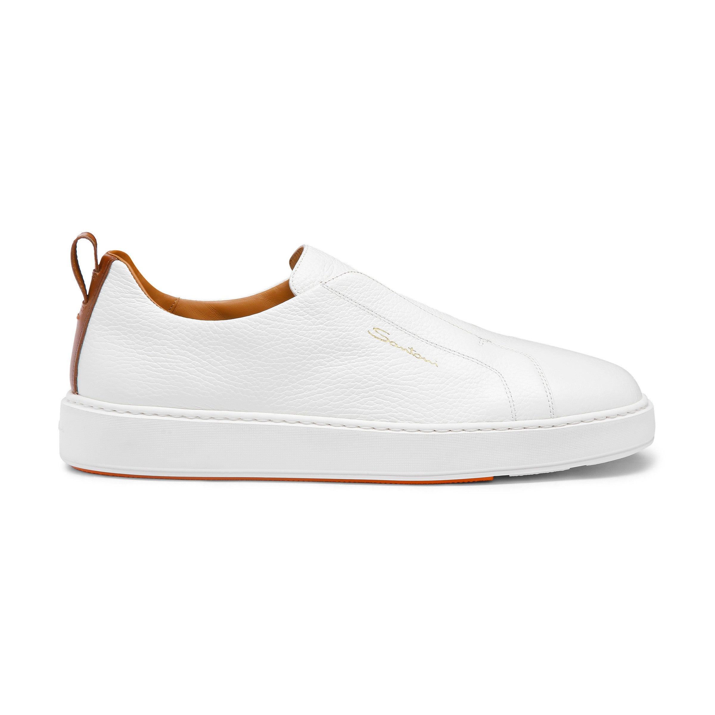 Witte Leren Sneakers