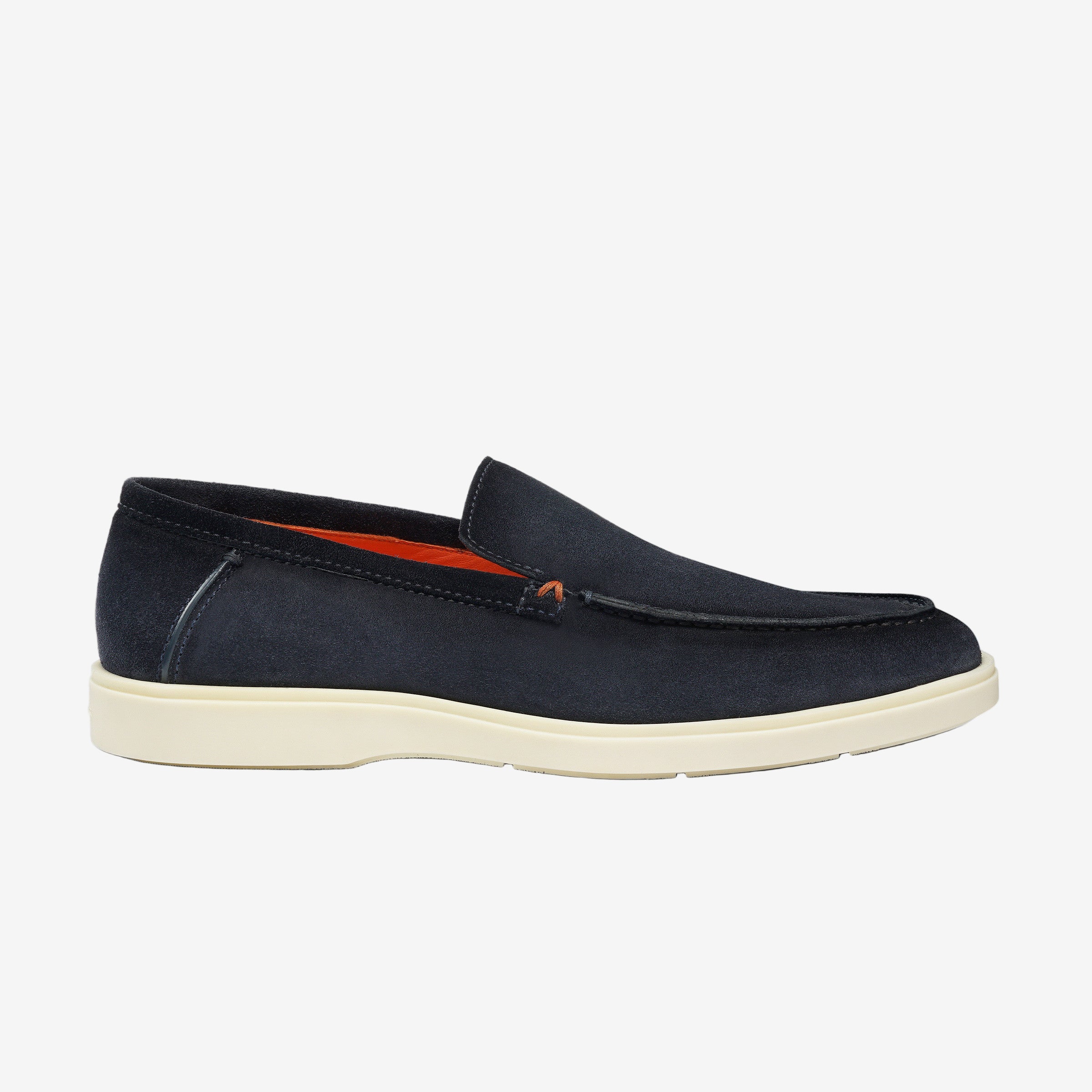 Blau Wildleder Loafers