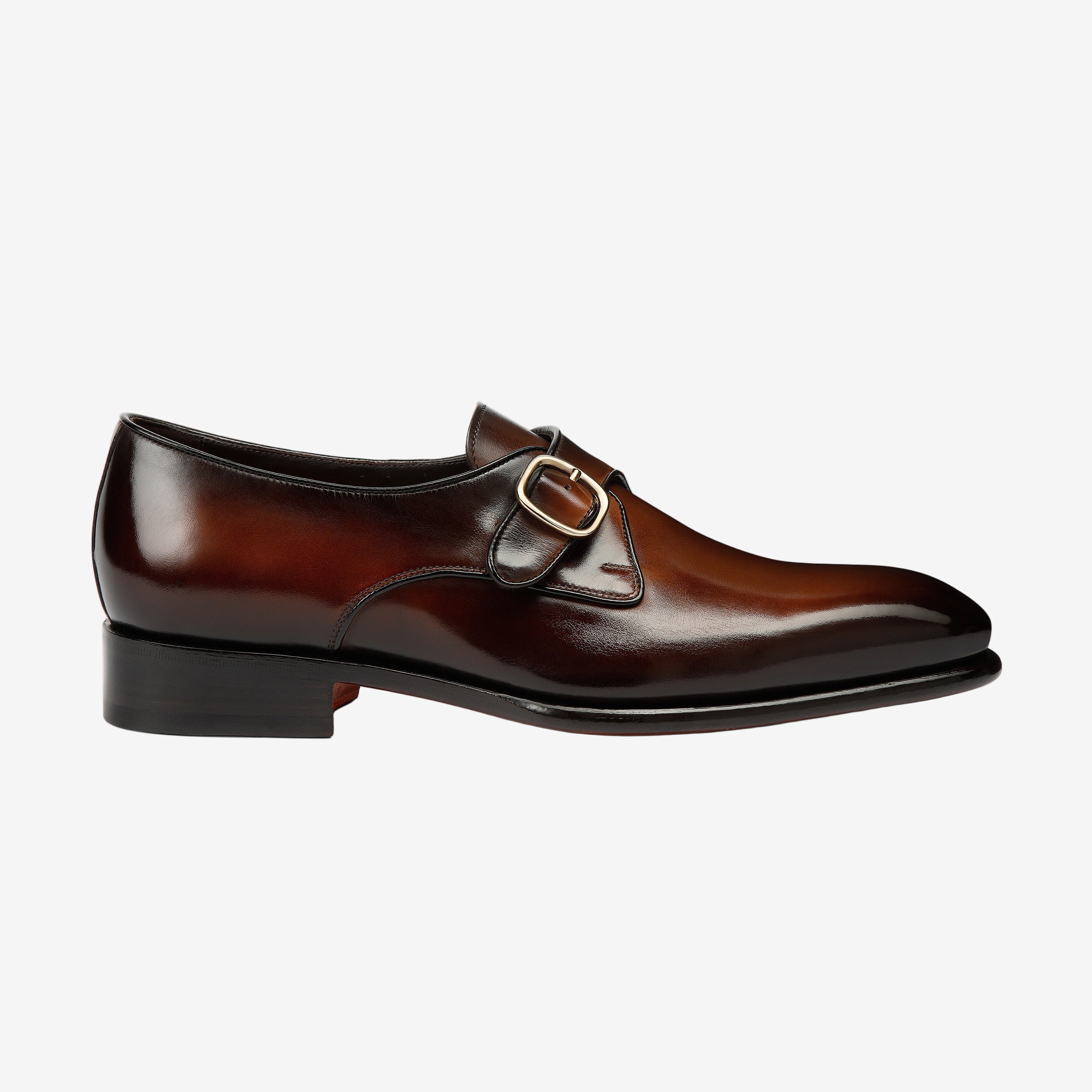 Braun Leder Oxford Schuhe
