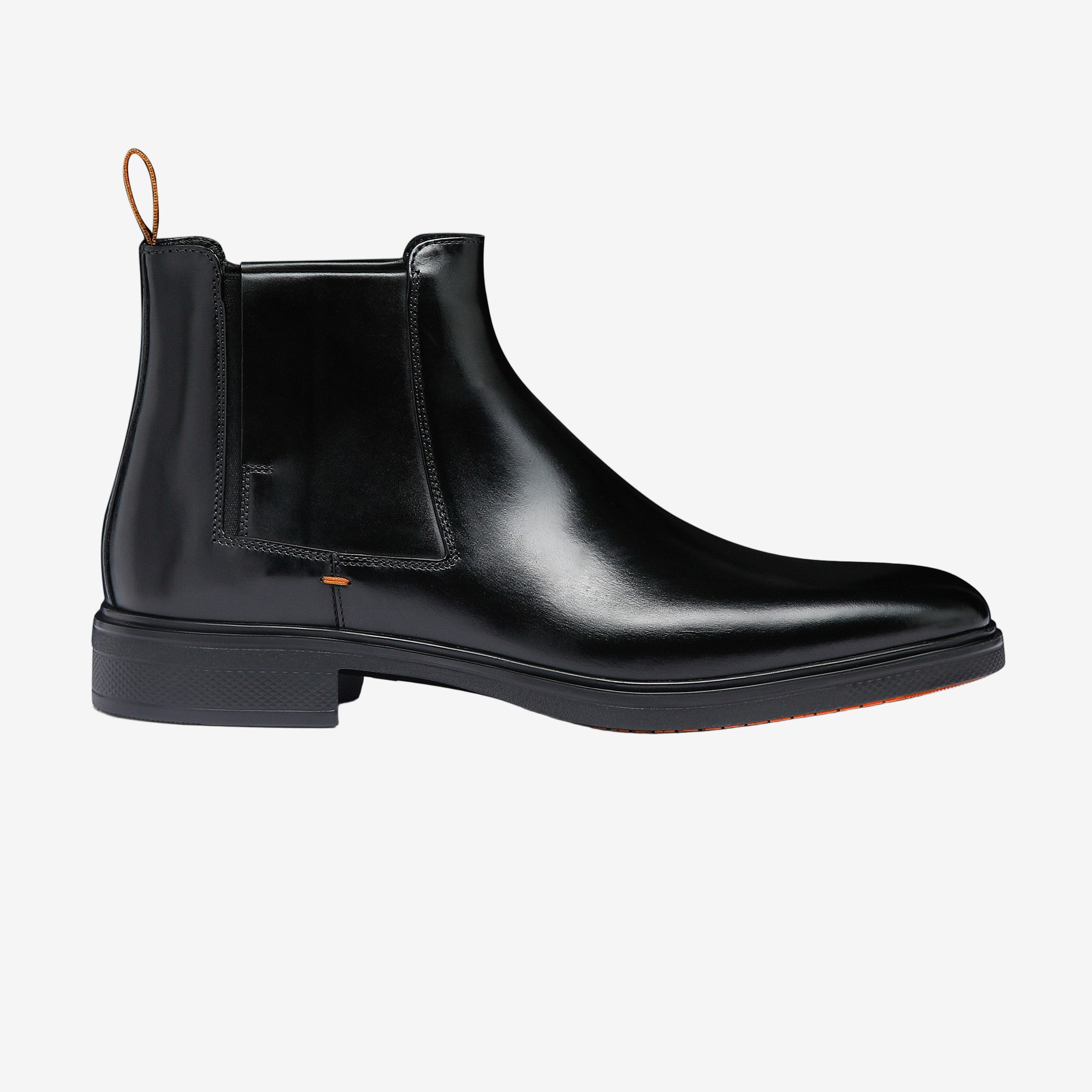 Schwarze Easy leder Boots