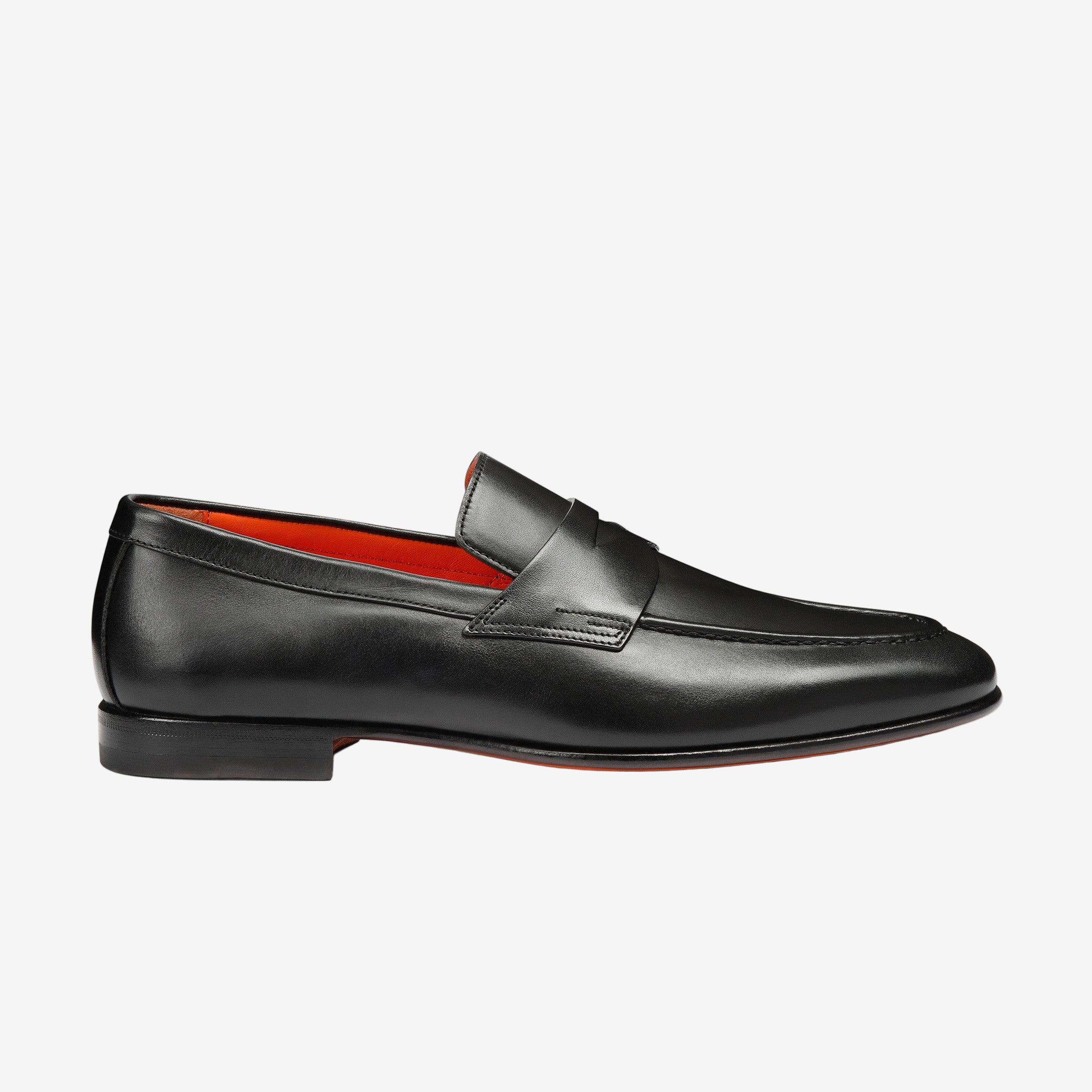 Schwarz Penny Loafers