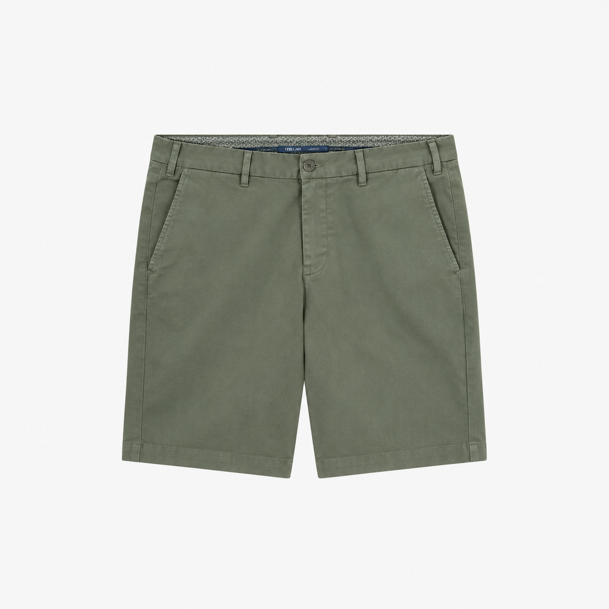 Pantalones cortos chinos Old Moon de algodón, verde