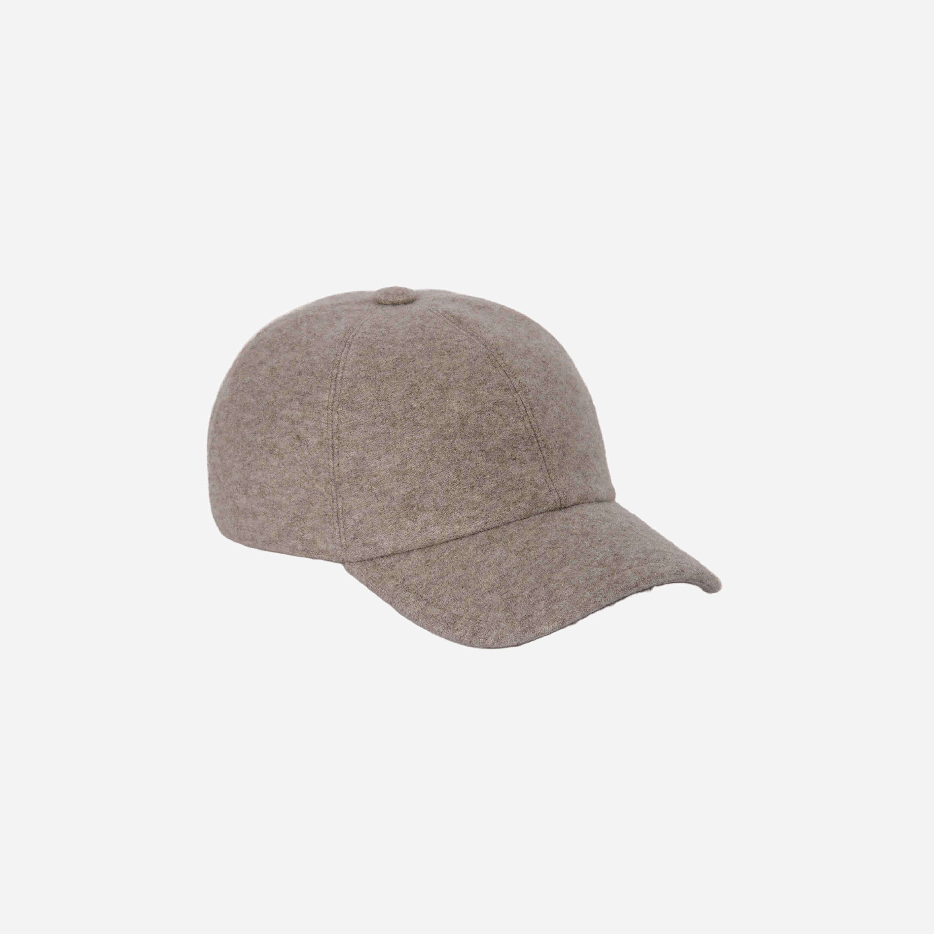 Corda Beige Land Cashmere Felt Cap