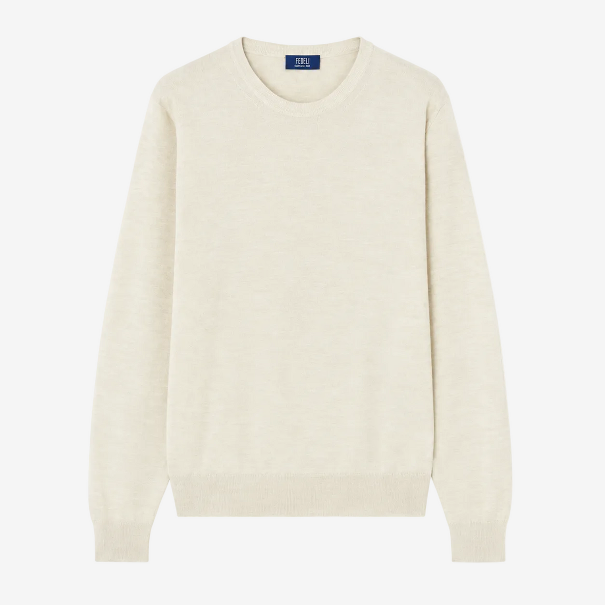 Off-white Argentina Cashmere Silk Crewneck