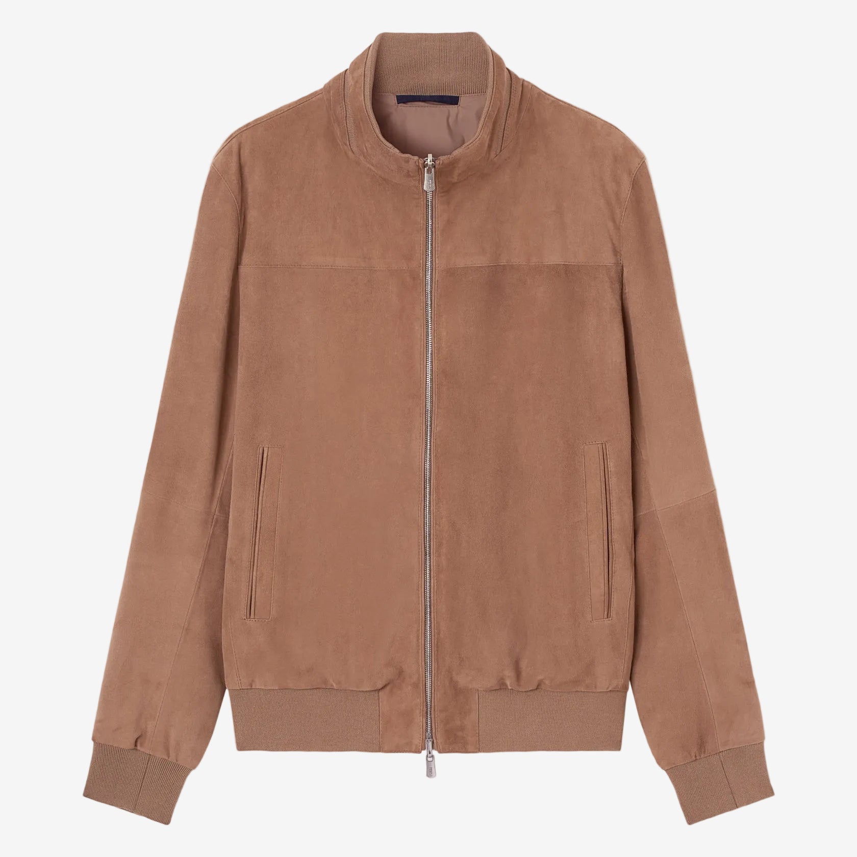 Colorado Suede and Airstop Zipped Jacket - Reversible