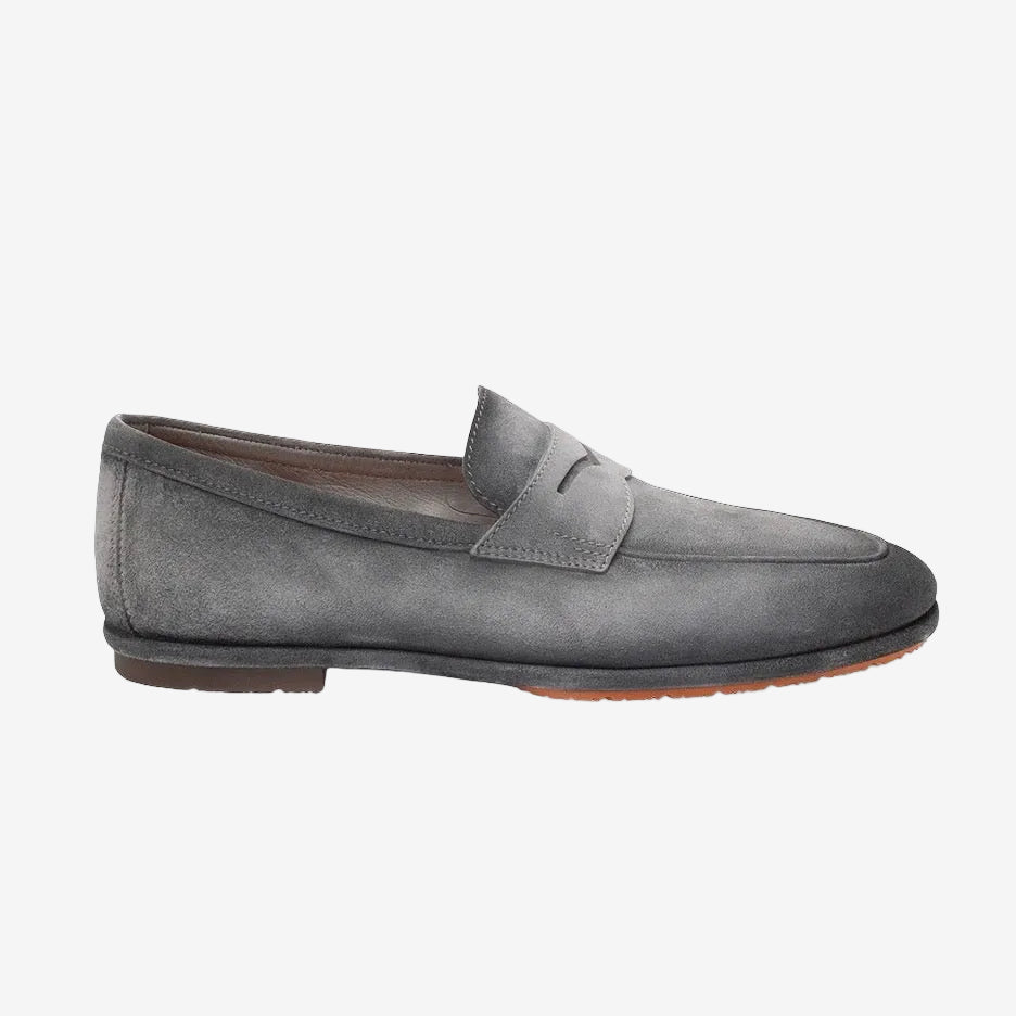 Light Blue Suede Carlo Driver Loafer