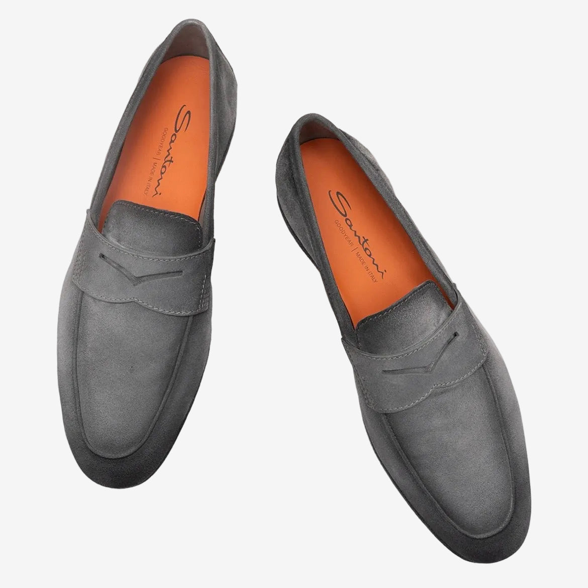 Light Blue Suede Carlo Driver Loafer