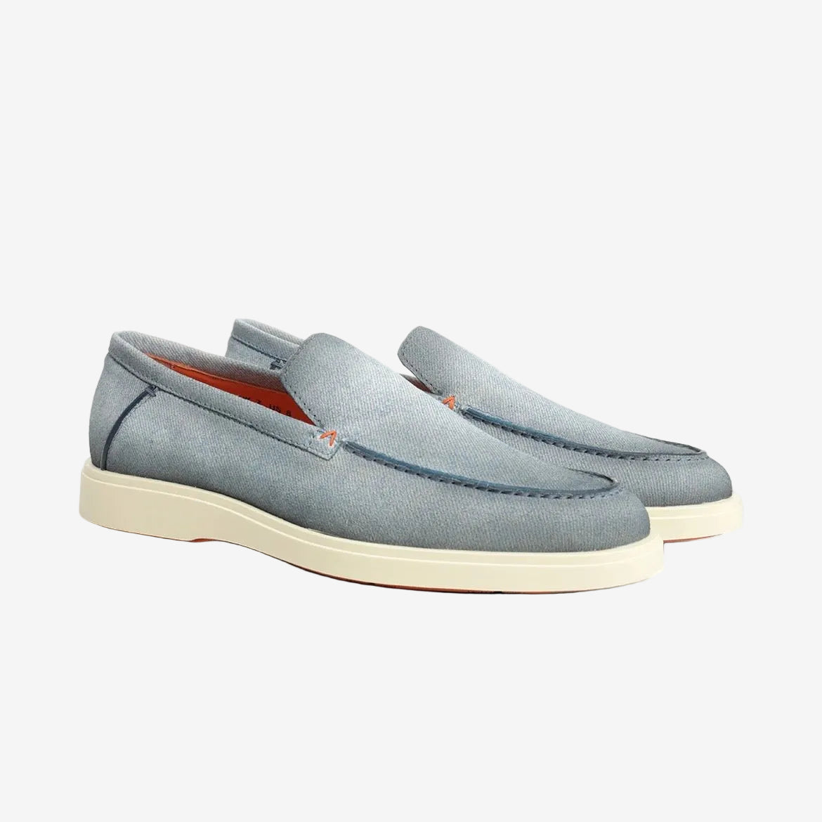 Lichtblauwe Denim Loafers