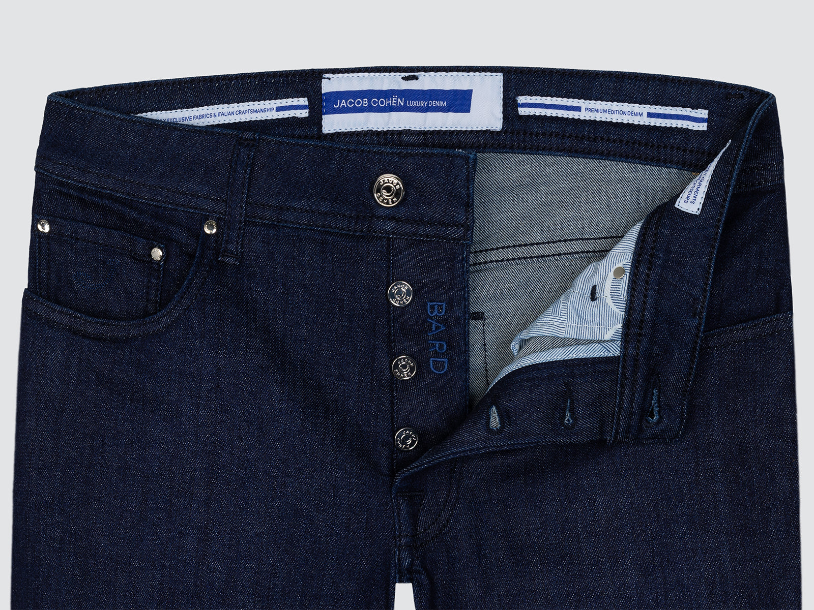 Bard Deep Indigo Denim Power Stretch