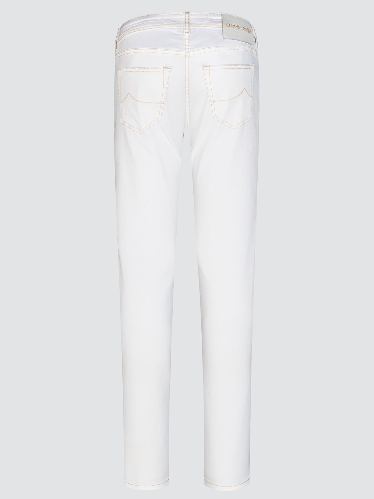Vaqueros Bard de Denim Elástico Blanco