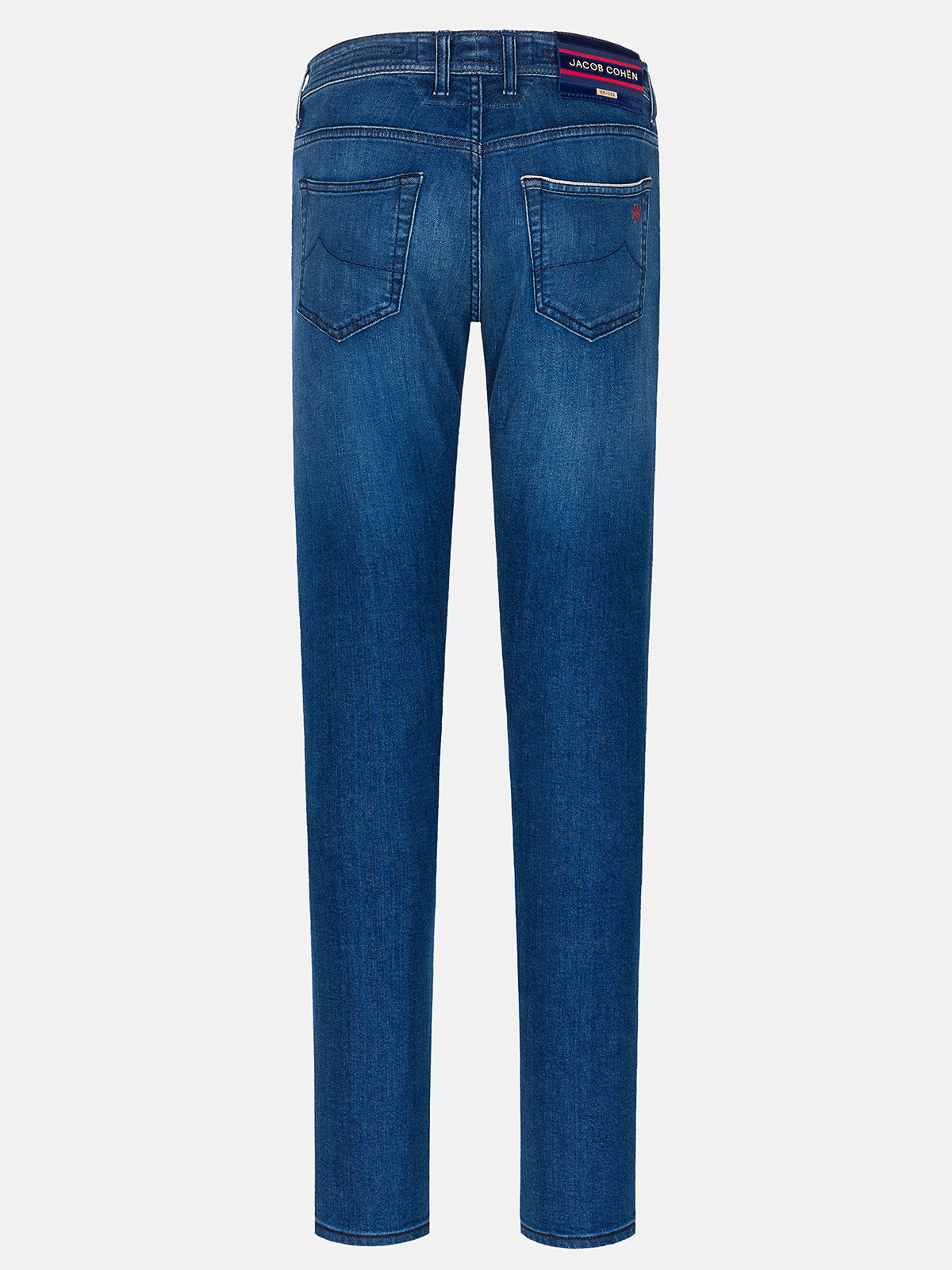 Nick Limited Edition Light Blue Selvedge Stretch Denim Jeans with Gold Hardware