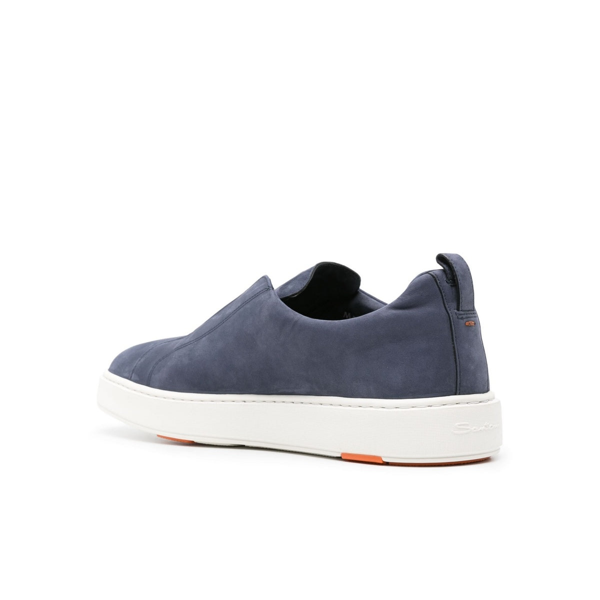 Slip-On de Ante Azul Medio