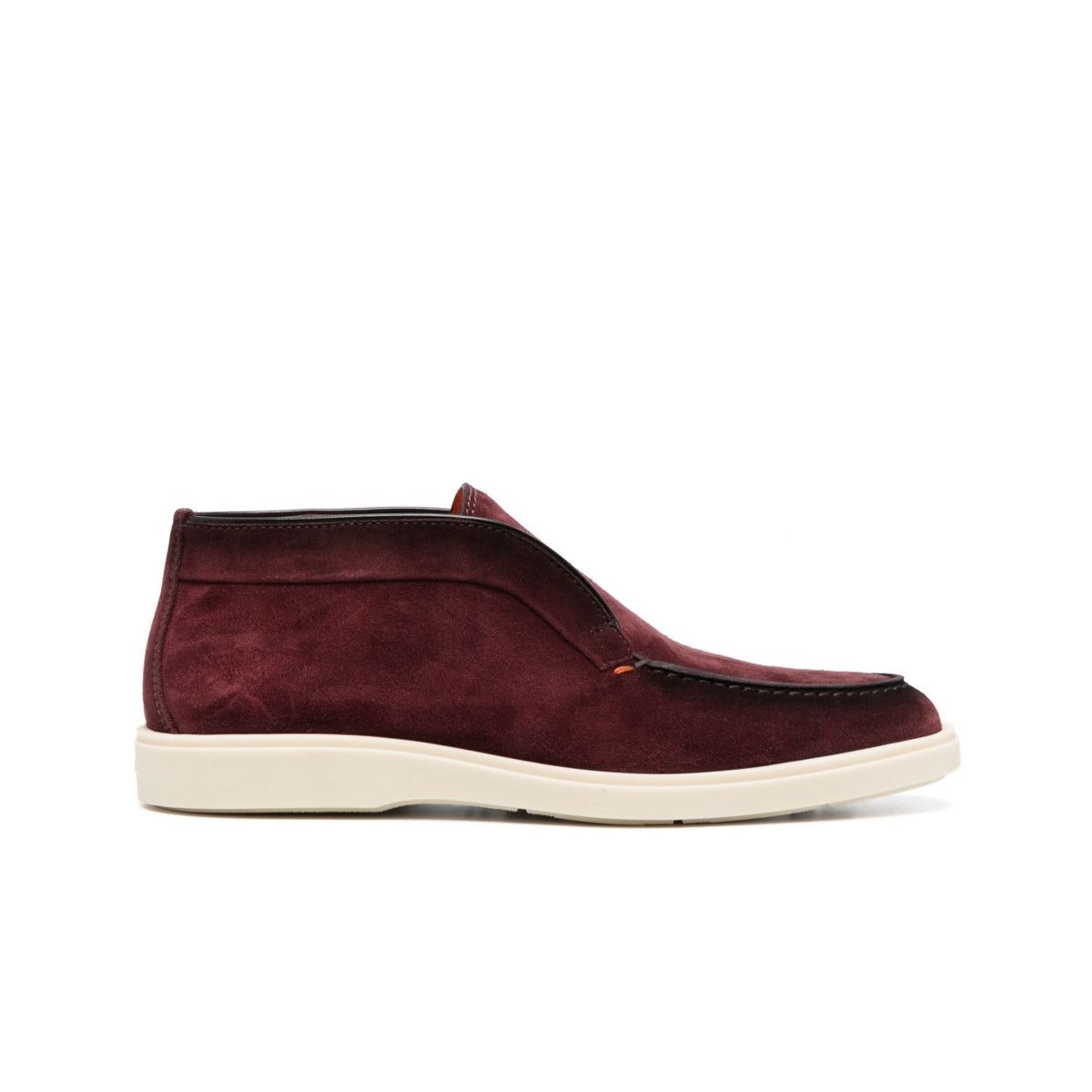 Santoni Burgundy Desert Boots