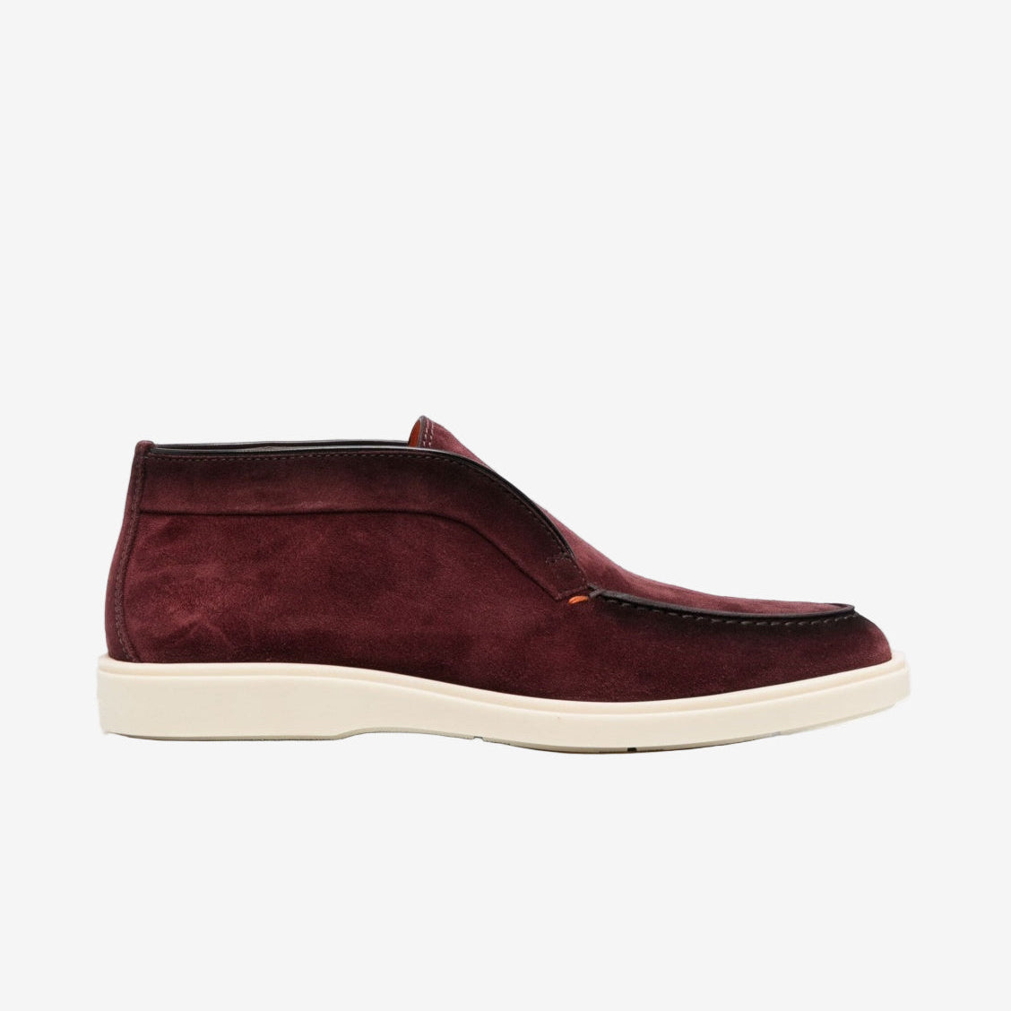 Santoni Burgundy Desert Boots
