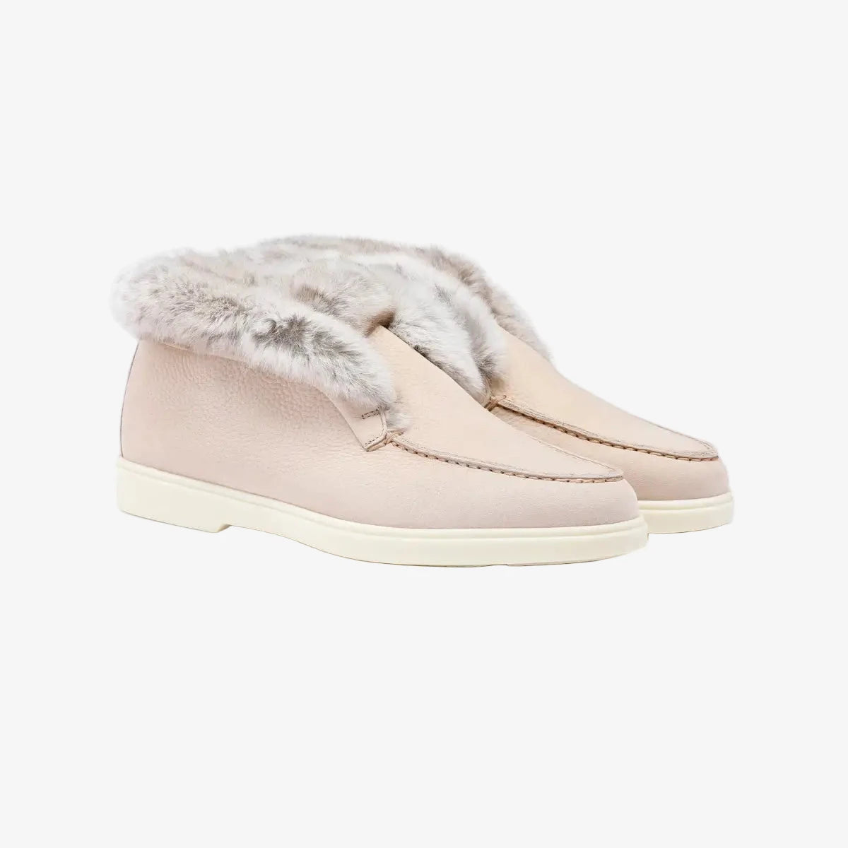 Damen Rosa Suede Desert Boots