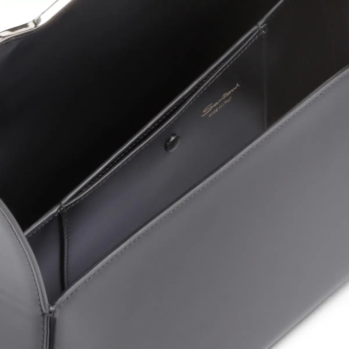 Schwarz Leder The Pluto Bag