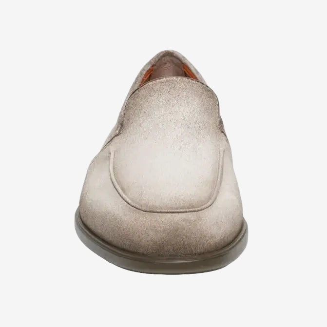 Mocassins Malibu suede beige foncé
