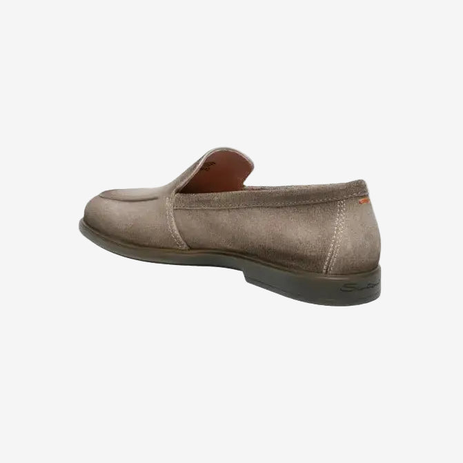 Mocassins Malibu suede beige foncé