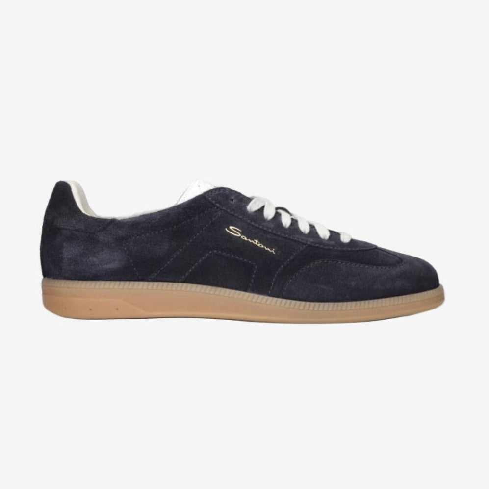 blaue Olympic suede Sneakers