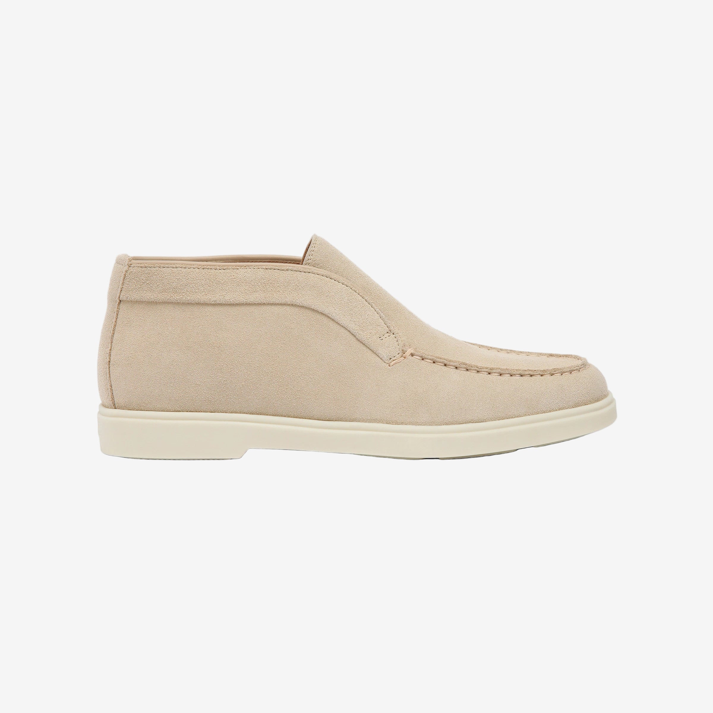Beige Wildleder Desert Boots