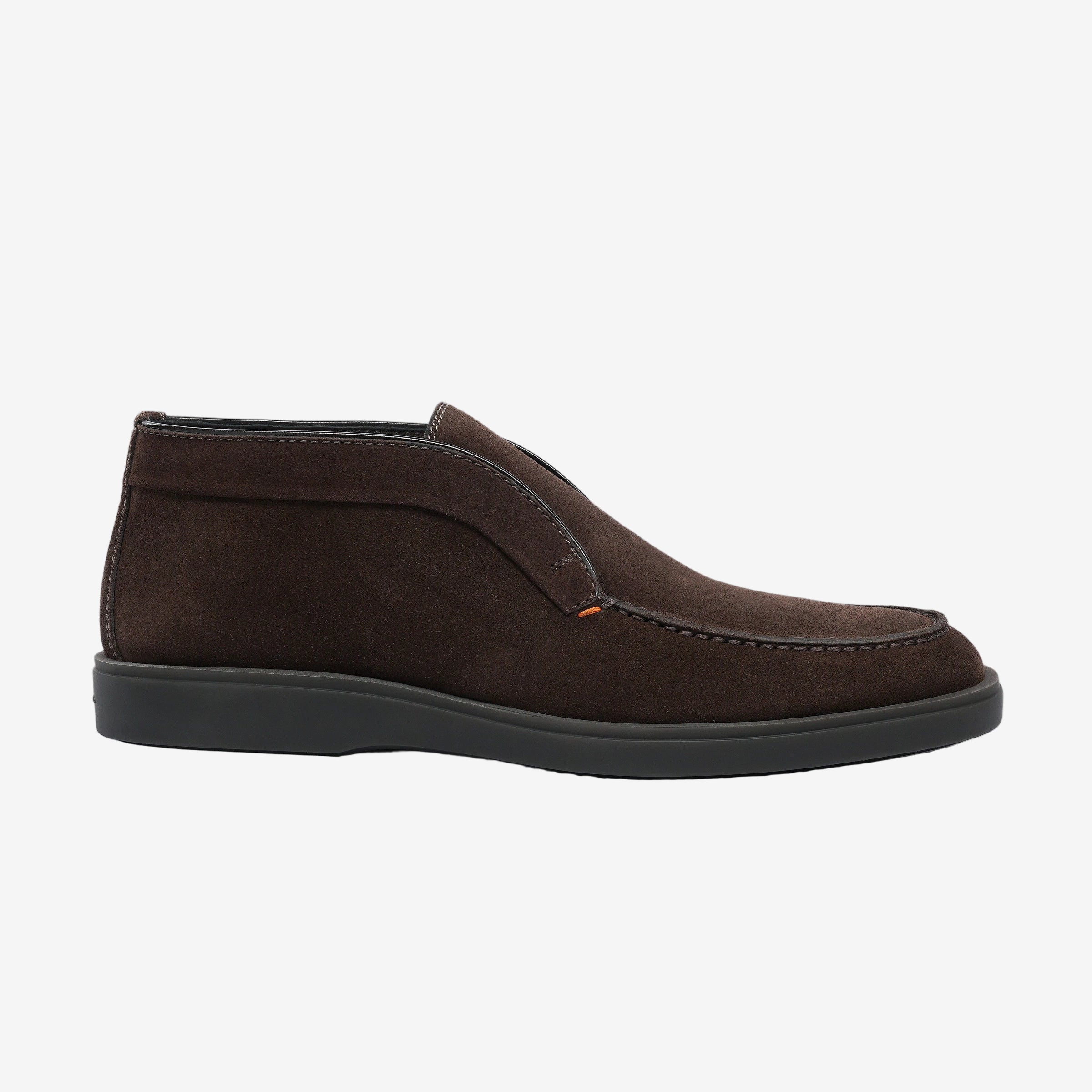 Dunkelbraune Desert Boots Wildleder