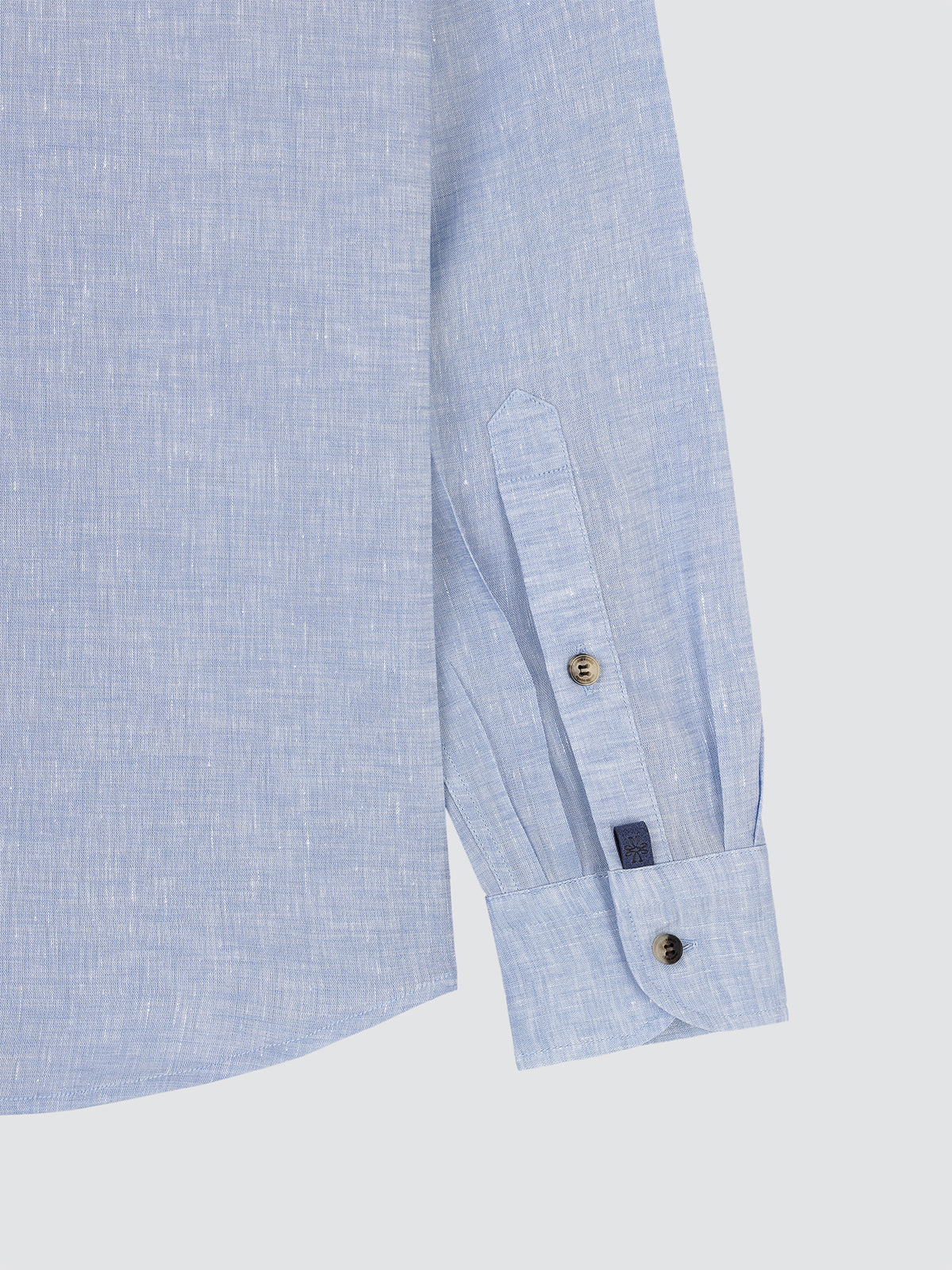 Chemise en Lin Bleu Clair