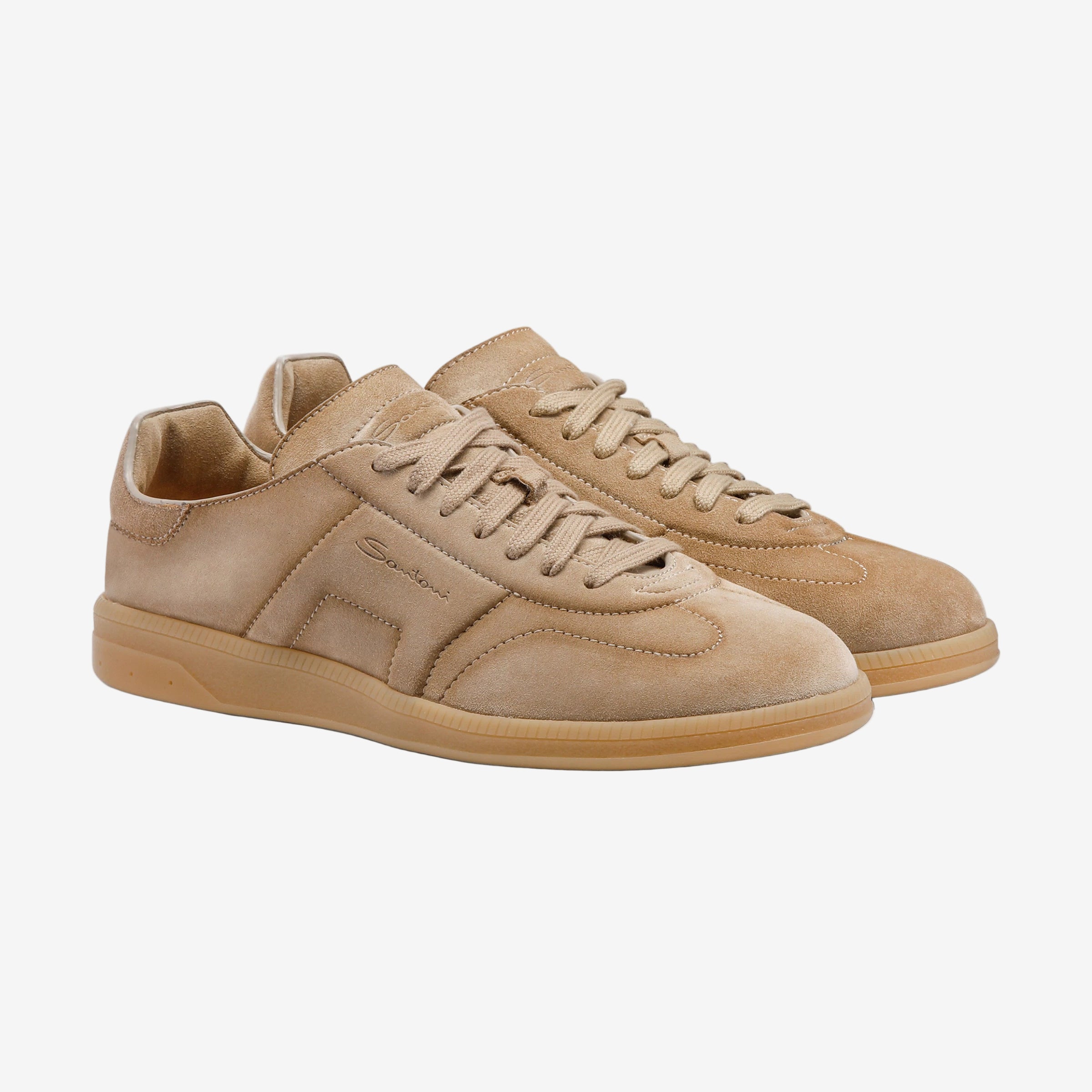 Beige suede DBS Oly sneaker
