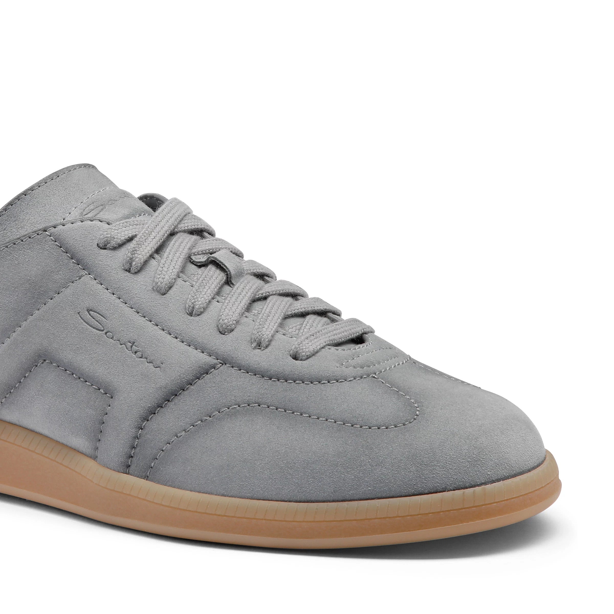 grauer Wildleder-Sneaker DBS Oly