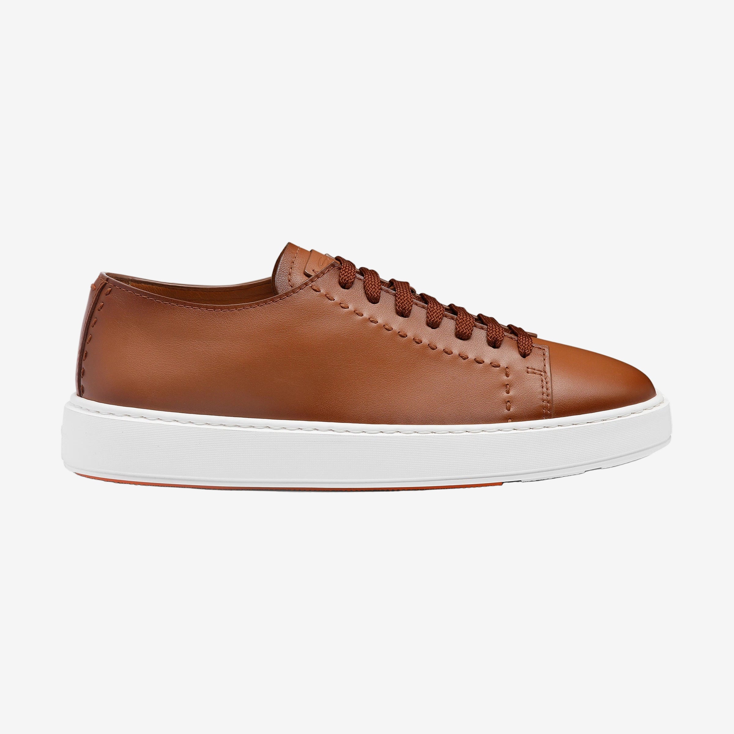 light brown leather sneaker