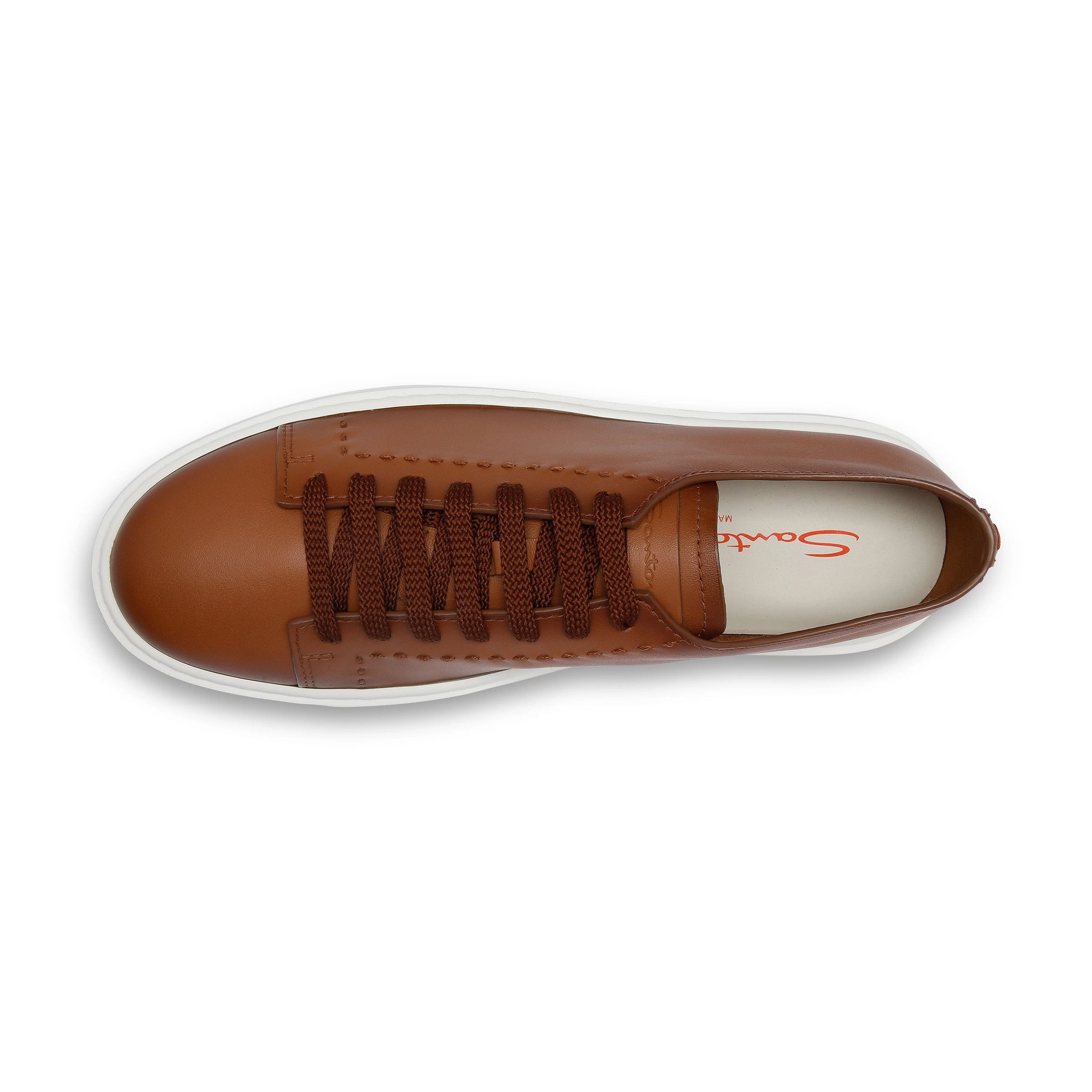 light brown leather sneaker