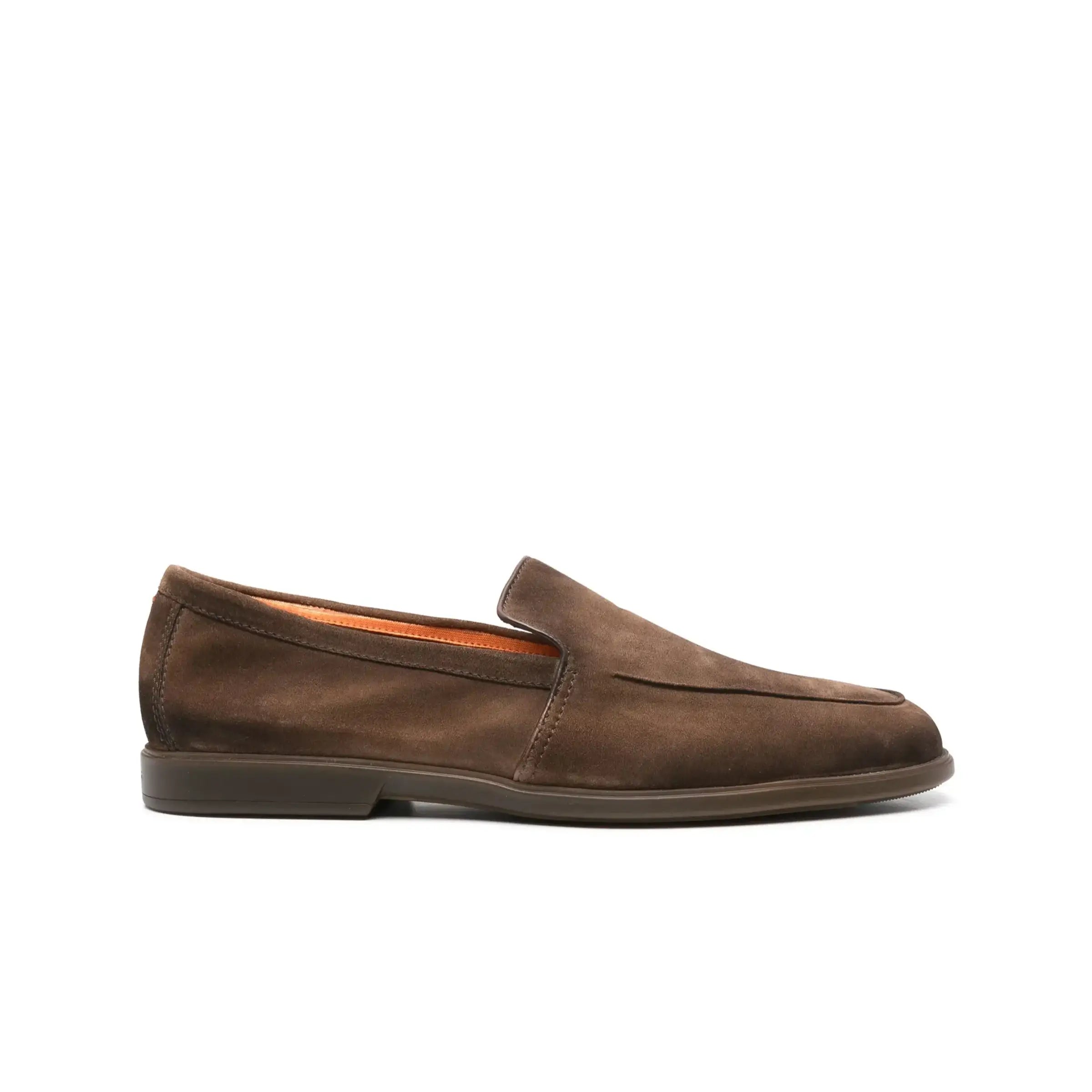 Bruine suède Malibu loafers