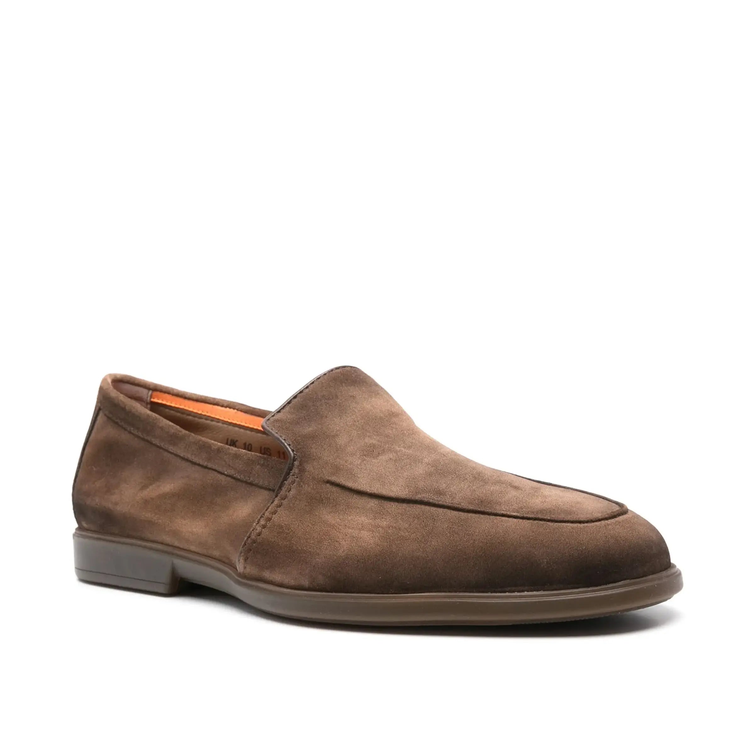 Bruine suède Malibu loafers