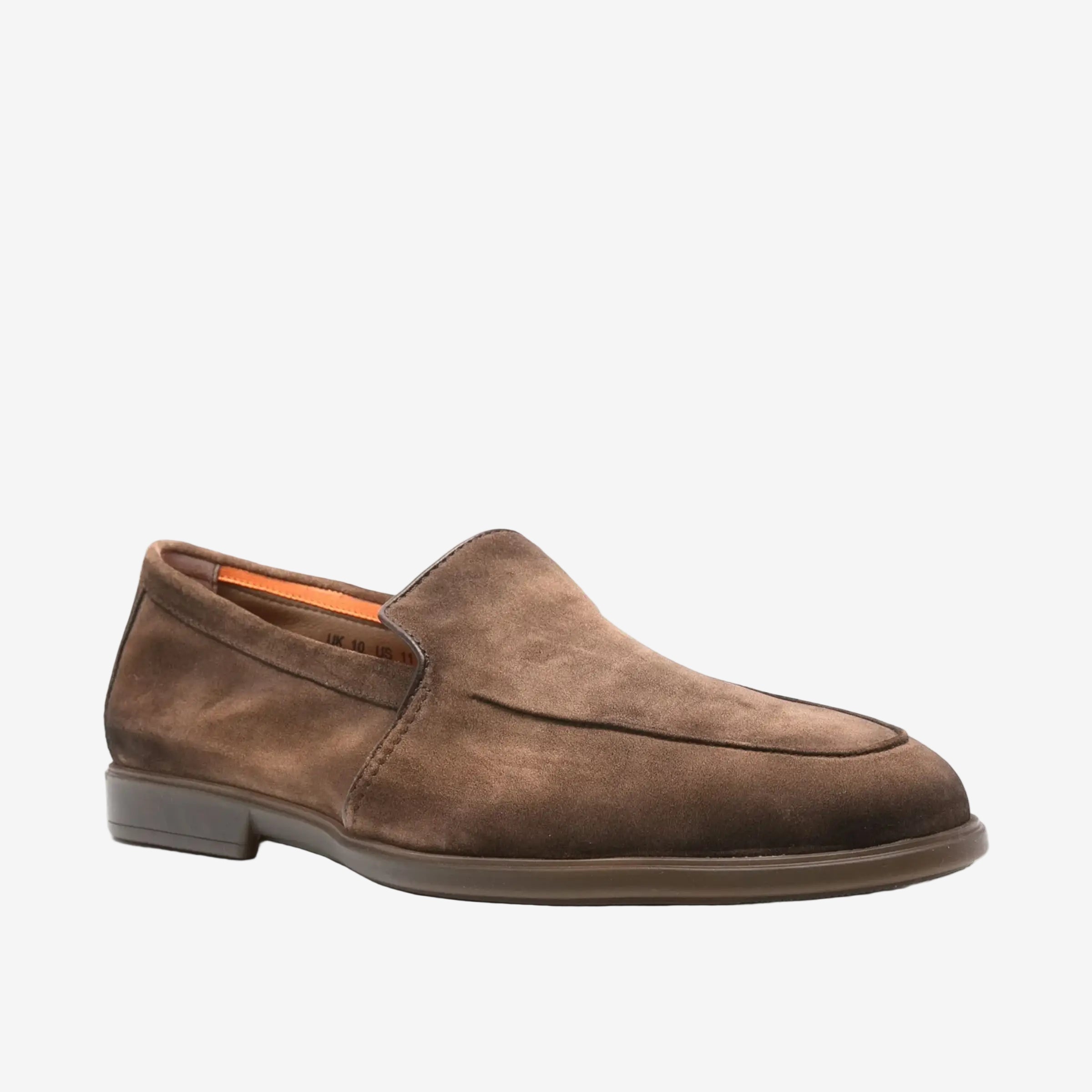 Braune Wildleder-Loafer Malibu