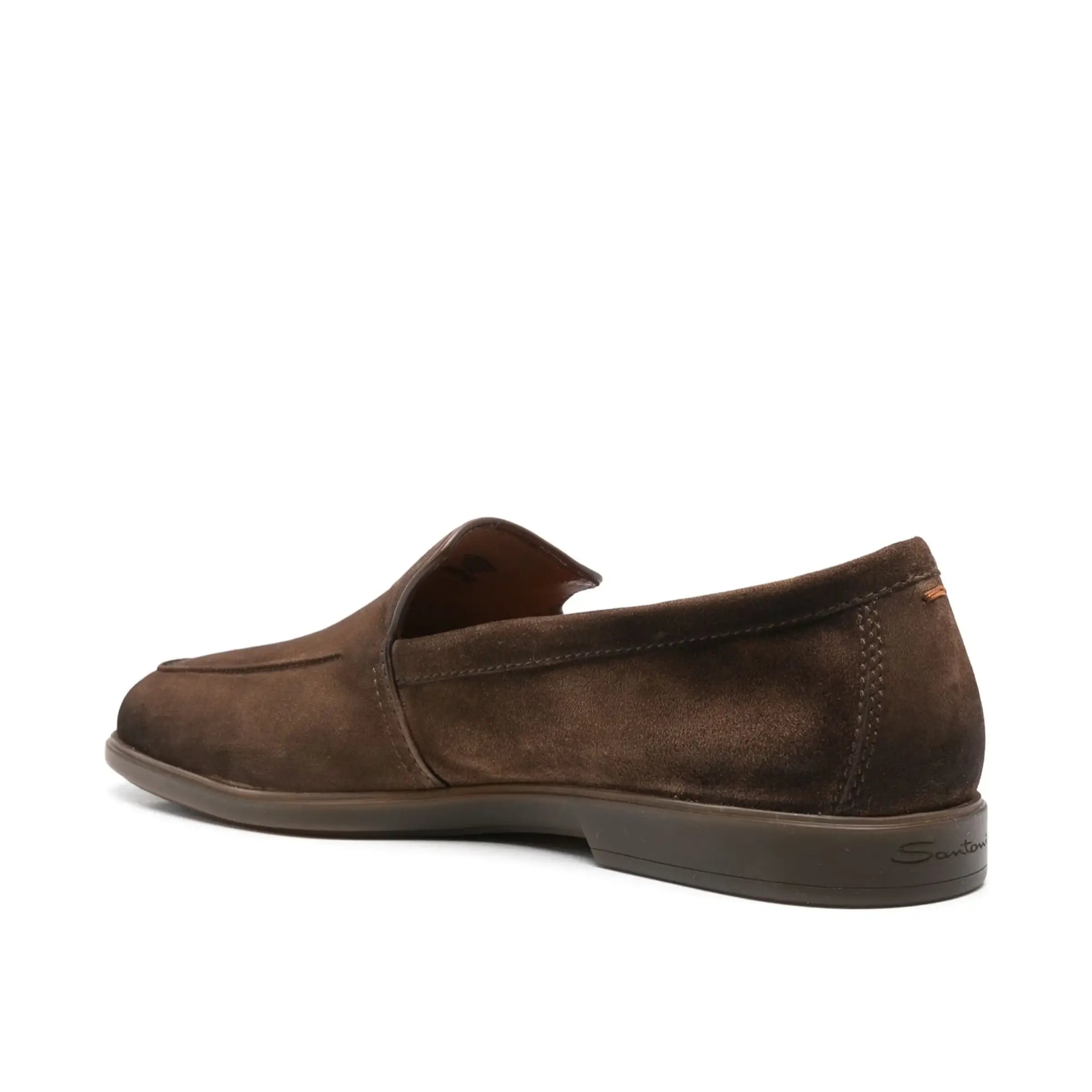 Braune Wildleder-Loafer Malibu