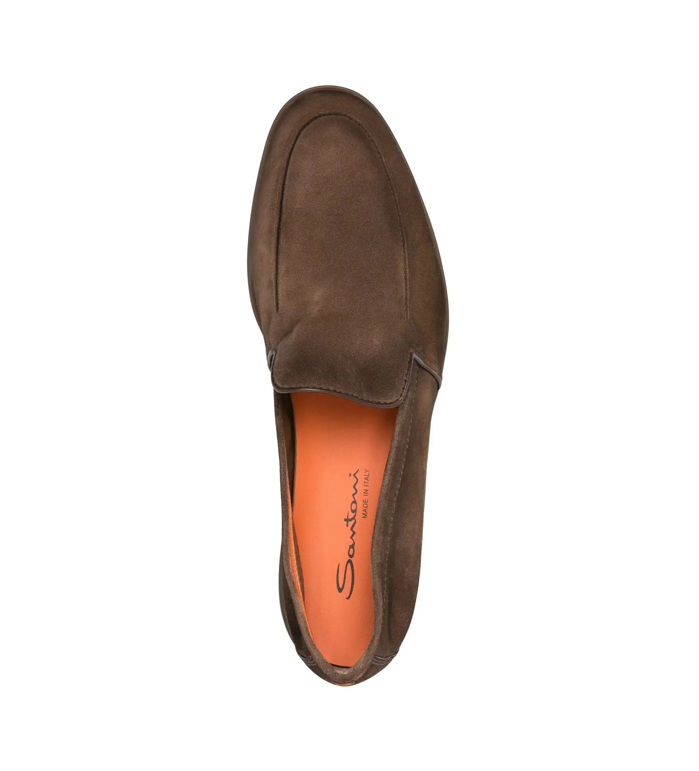 Braune Wildleder-Loafer Malibu