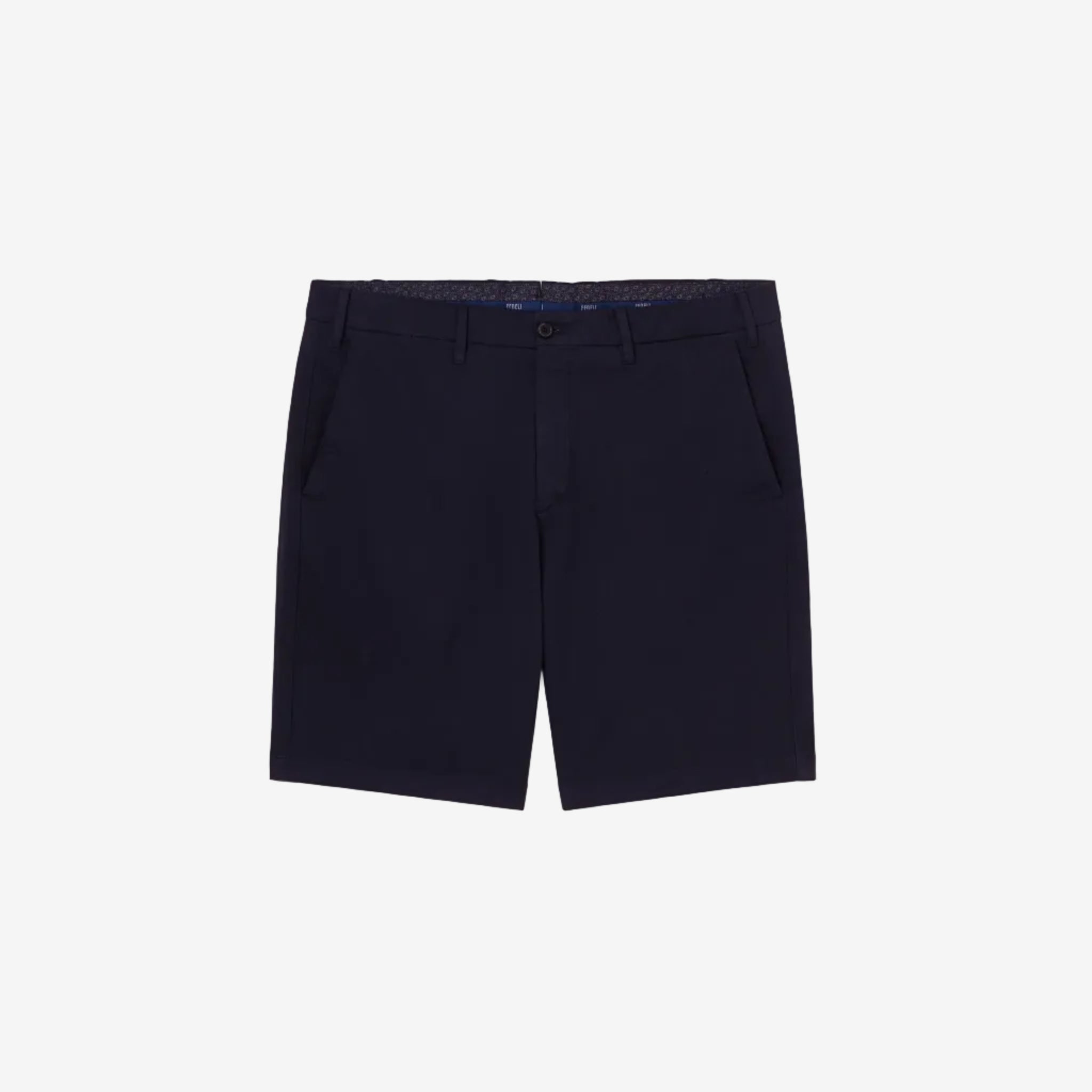 Moon Dark Blue Cotton Old Chino Shorts
