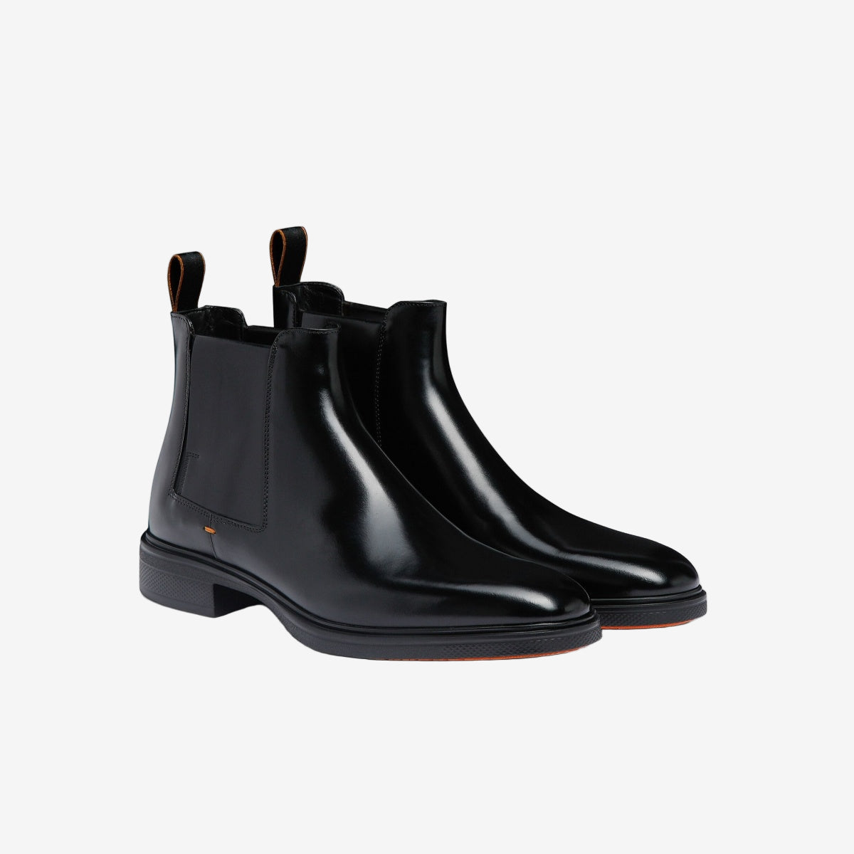Schwarze Easy leder Boots
